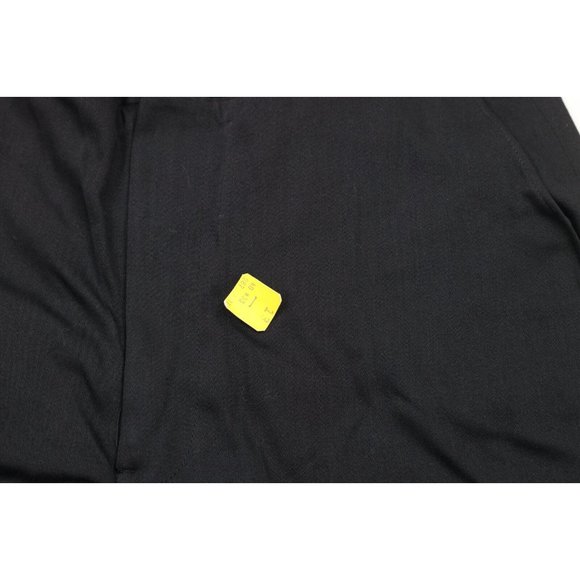 NOS Vintage 50s Streetwear Mens 33x34 Rayon Gabardine Dress Pants Trousers Navy - Picture 6 of 13